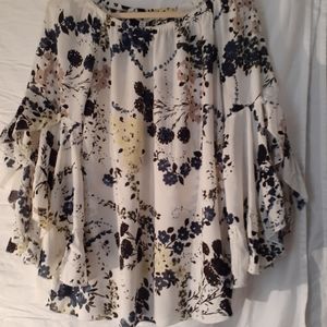 Fever Peasant shirt ruffled sleeve